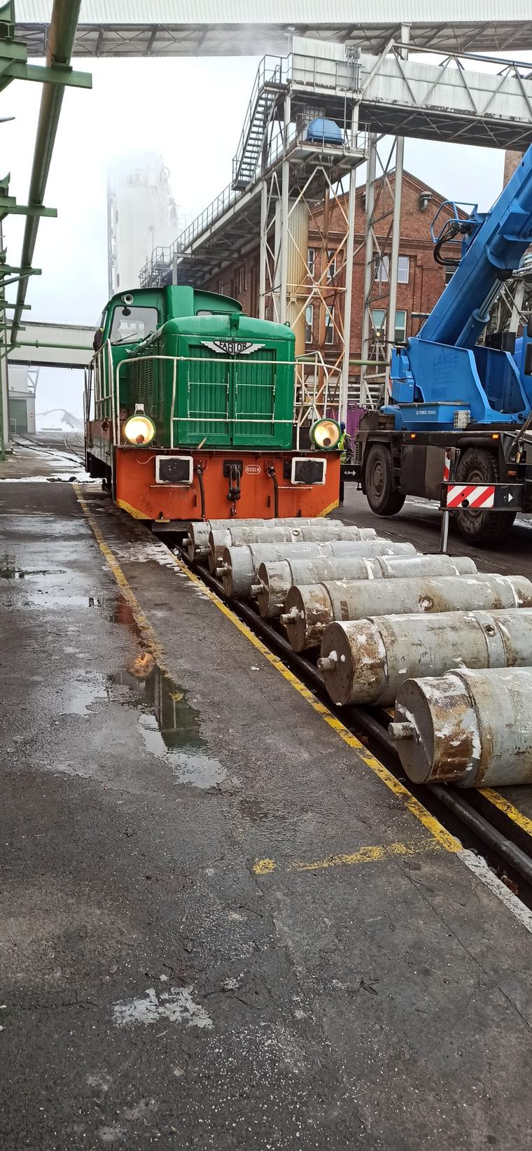 Realizacja WA-GA — transport elementów wagowych